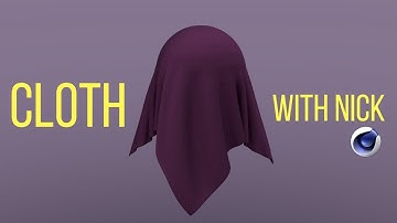 LETS LEARN CINEMA 4D R19 - CLOTH