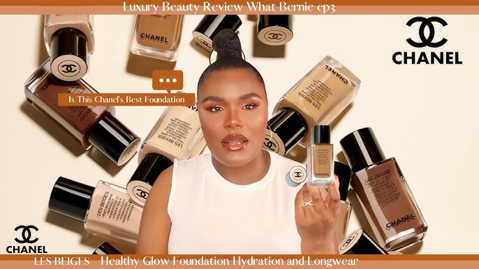 NEW LES BEIGES HEALTHY GLOW FOUNDATION HYDRATION AND LONGWEAR REVIEW AND  WEAR TEST 