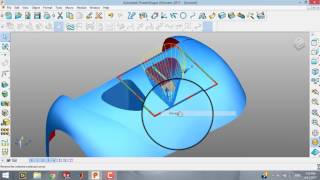 Powershape 2017 Tutorials - Reverse engineering a bonnet
