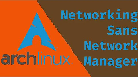 Arch Linux Networking [static IP and bridge network with iproute2]