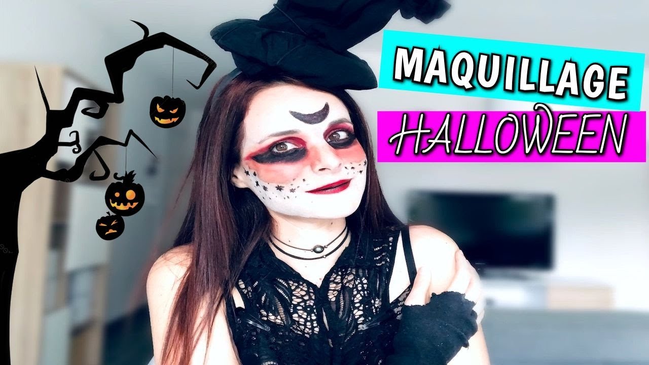 Video De Maquillage De Halloween Facile Et Rapide