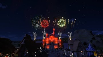 Planet Coaster Christmas Fireworks Show "Deck The Halls"