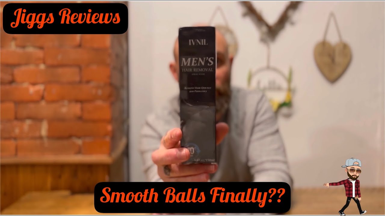 Ivnil Men's Hair Removal Spray Foam | Smooth Ball's Finally? - YouTube