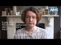 NHS - Be Clear on Cancer Respiratory - Lucy Briers&#39; story