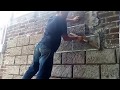 Cómo aparentar sillar en pared(how to look like cillar in wall)