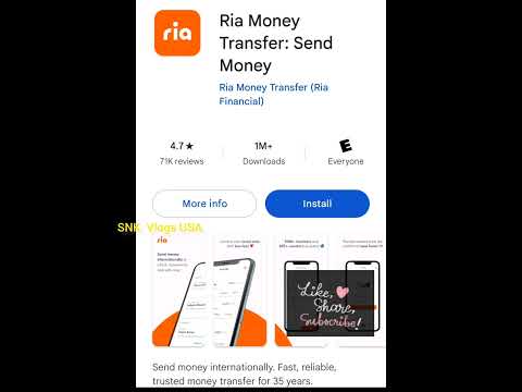 Il RIA II MONEY TRANSFER INTERNATIONALLY II SINCE 35 YEARS II SUBSCRIBE II LIKE II SHARE II