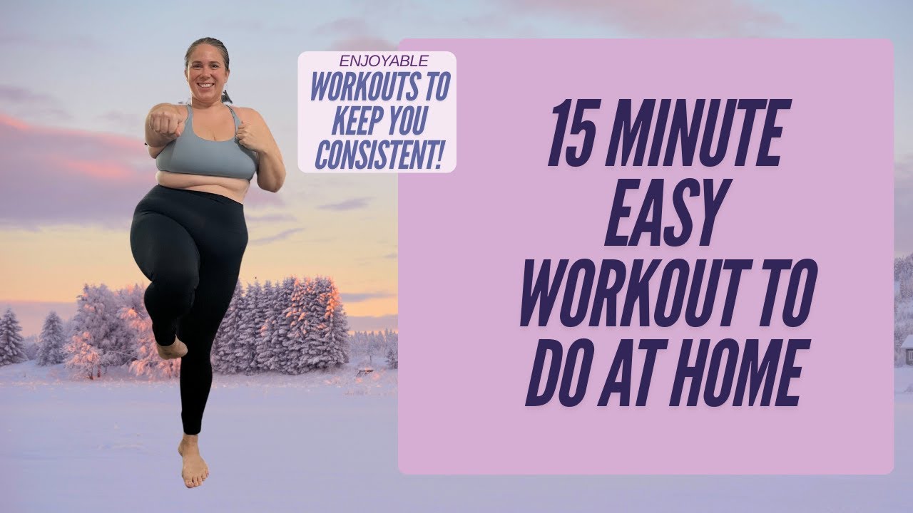 Quick 15 Minute At Home Workout to Lose Weight and Stay Healthy - YouTube