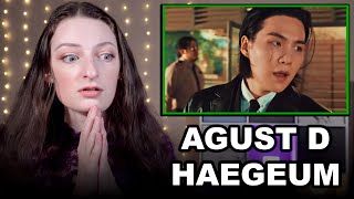 he keeps it SO real agust d haegeum mv reaction