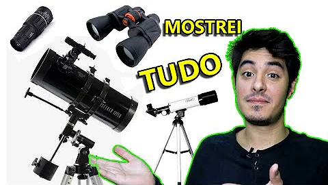 O que é melhor telescópio ou binóculo?