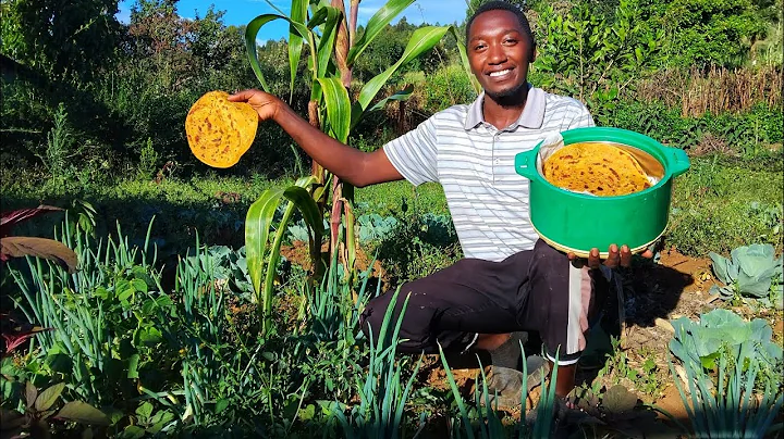This Will Blow Your Mind: Soft Layered Pumpkin Chapatis Made in the African Village |Village Cooking