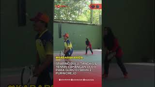 Sparing Tenis Lapangan Dan Bulutangkis Bersama Smk Negeri 2 Salatiga shorts  skanidamedia news