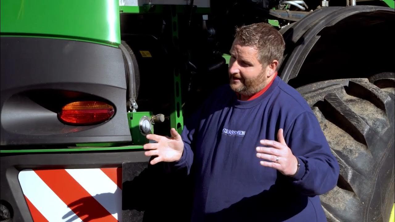 Walkaround the new 9000 series forager with Donkey from Grassmen - YouTube