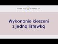 Słoneczna Małgorzata radzi z ESKK jak uszyć kieszeń z jedną listewką