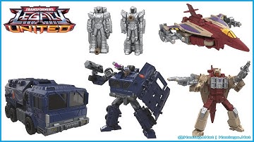 Amazon Exclusive! #Transformers Legacy United Mayhem Attack Squad Breakdown & Windsweeper