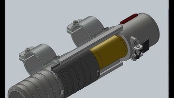 Solidworks - Grenade Launcher  (Non Functional)