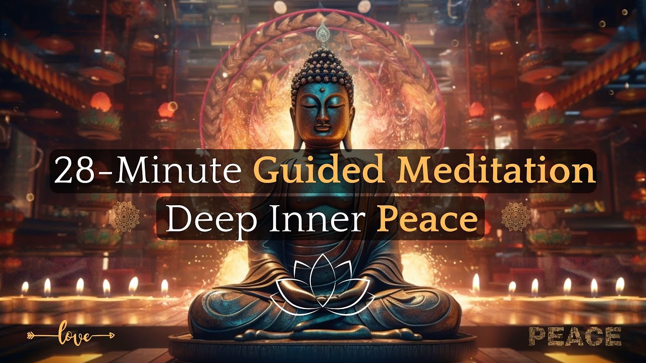 Deep Inner Peace: 28-Minute Guided Meditation | Atman Unmasked - YouTube