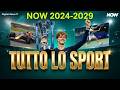 Lo Sport su NOW 2024/2029: tutto il meglio del calcio, motorsport, tennis e molto altro