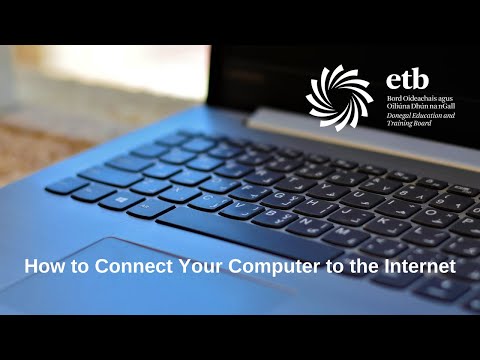 Connecting your Laptop to the Internet