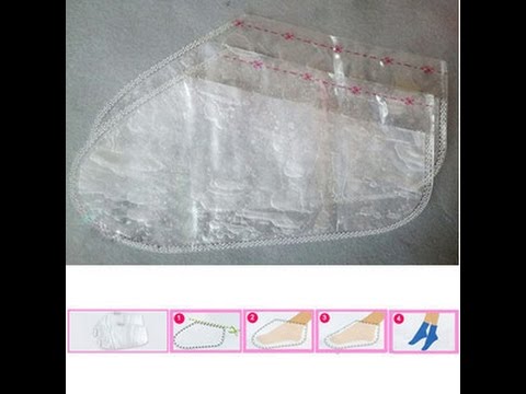 Посылка№46 Пилинг маска эксфолиатор для ног.