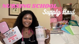 NURSING SCHOOL SUPPLY HAUL: 2023