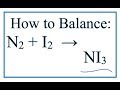Balancing Chemical Equations