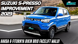 DISKON + FITURnya Bikin BRIO FACELIFT MALU! Suzuki S-Presso 2023 MAKIN CANGGIH Namun Tetap TERMURAH!