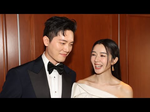 麥明詩盛勁為結婚丨婚禮現場甜蜜咀嘴 無留意林作曬婚照祝福對方幸福