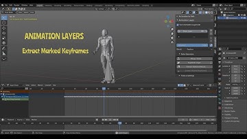 Animation Layers new feature - Extract Marked Keyframes