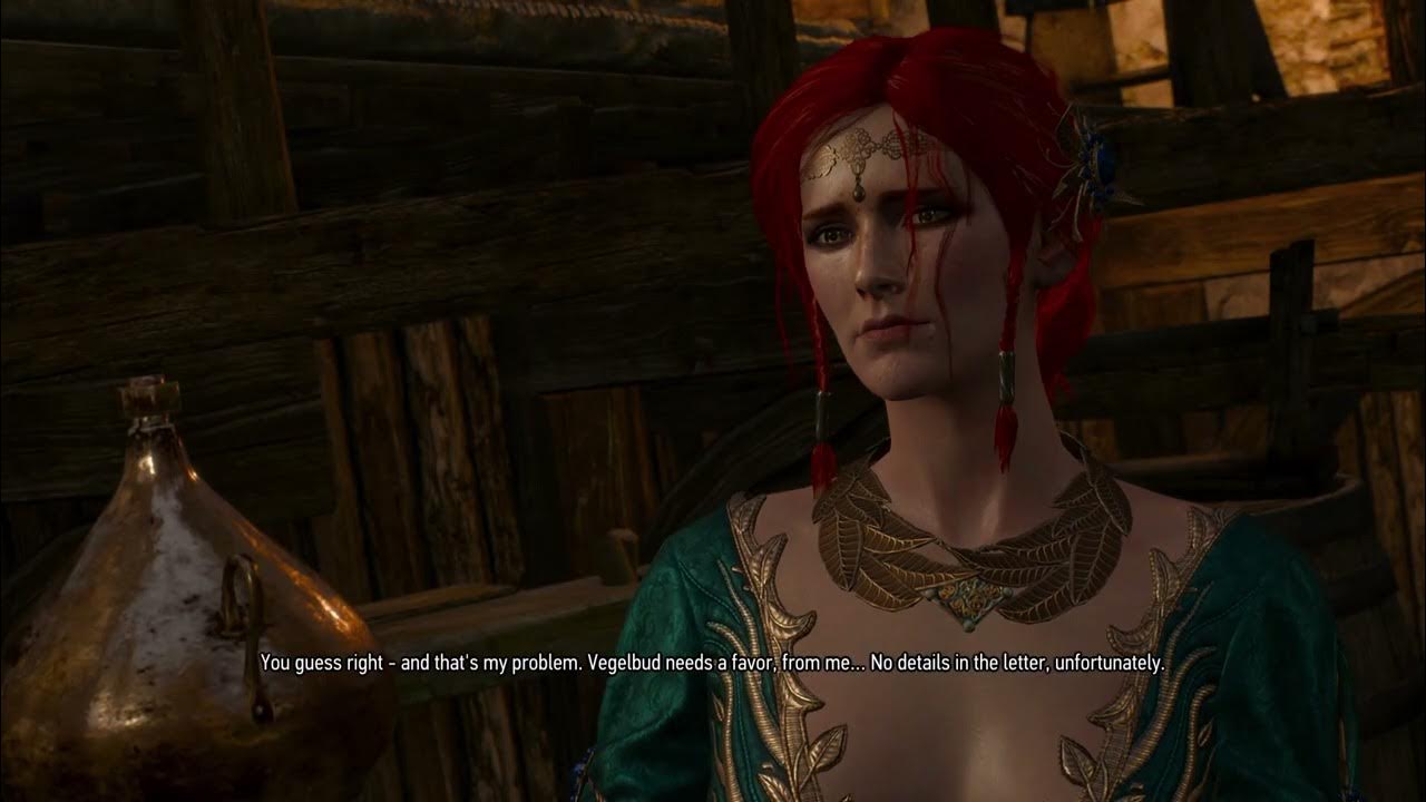 The Witcher 3 Brothers In Arms Novigrad Talk To Triss Merigold about