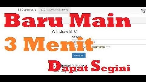 AUTO ROLL DAN SPEED - GET FREE BITCOIN BTCSpinner