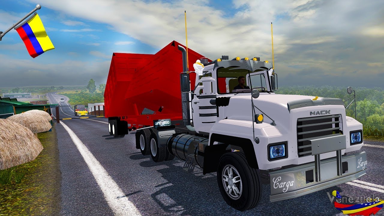 ETS2 Mack_RD400☑️ DE VENEZUELA TRABAJANDO PARA POLAR🤑Sinaruco Payara Biruaca Achaguas MAPAVENEZUELA