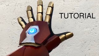 Guante de Iron Man 100% cartón l Model Prime l Tutorial