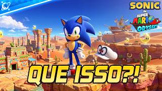 COLOCARAM O SONIC NO SUPER MARIO ODYSSEY!