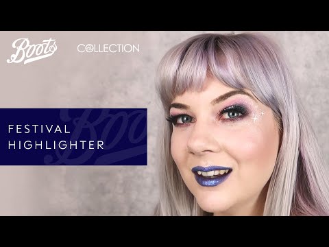 Festival make-up: Festival highlighter with Collection