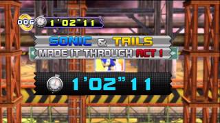 Sonic 4 Episode 2: Individual Level Speed Runs in 27'52