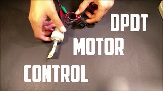 Controlling DC Motors With DPDT Switches! | DIY Project | Making With Mihir |