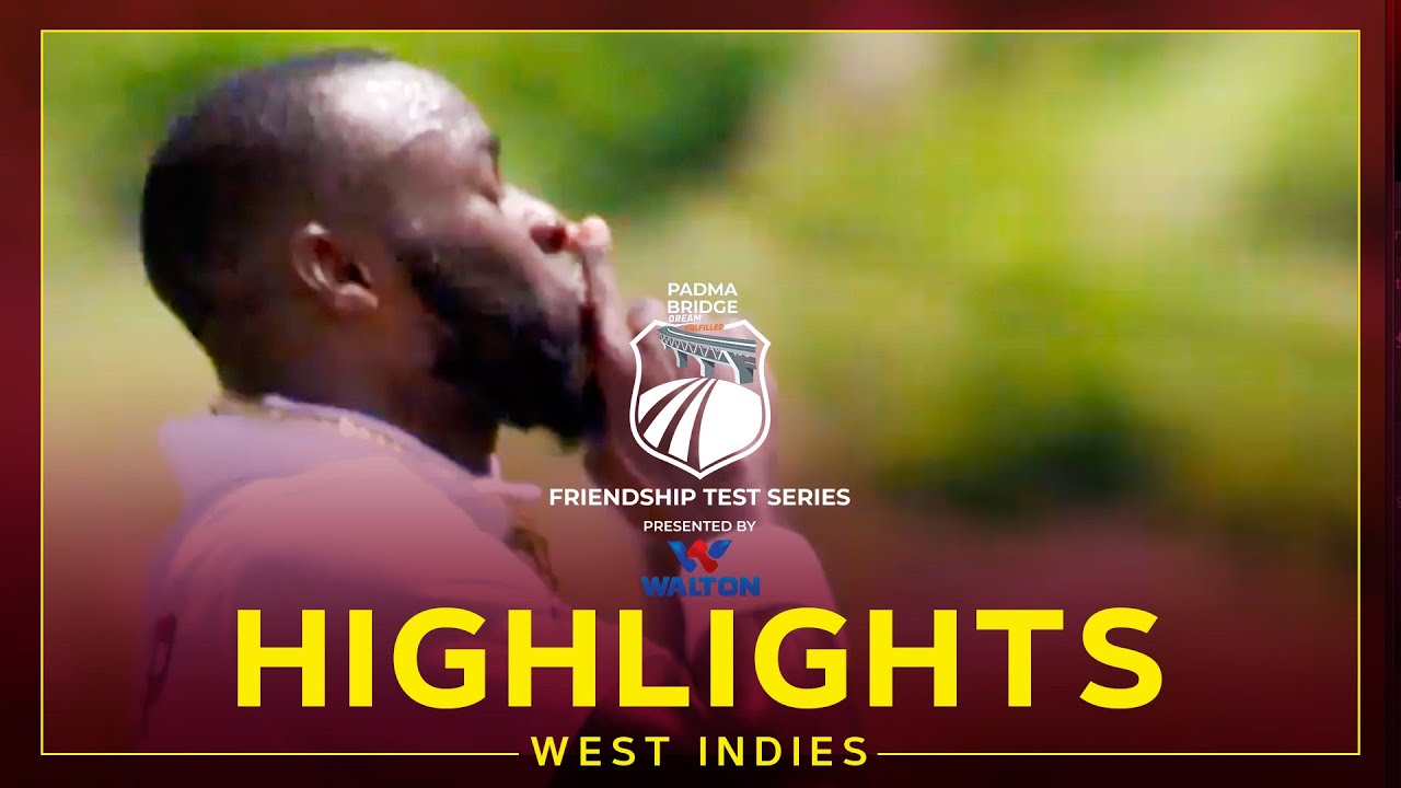 ⁣Highlights | West Indies v Bangladesh | A Day to Remember for Anderson Phillip! | 2nd Test Day 1