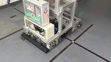 The magnetic navigation system of mecanum wheel mobile robot