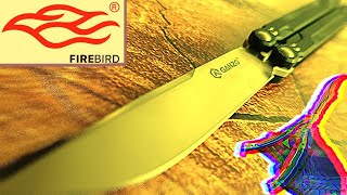 Нож-бабочка Ganzo Firebird G766-BK