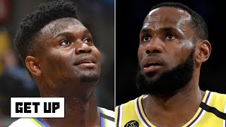 Reacting to Zion’s first matchup against LeBron | Get Up