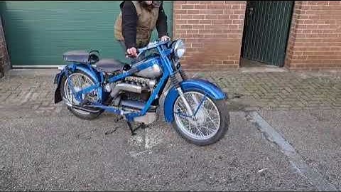 Nimbus - Model C - Deluxe - OHC - 4 cilinder - 750 cc - 1950