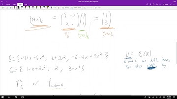 Math 240 - Chapter 4.7 - Change of Basis II - The Plug and Chug Series #22