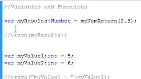 Flash CS4: Working with Functions