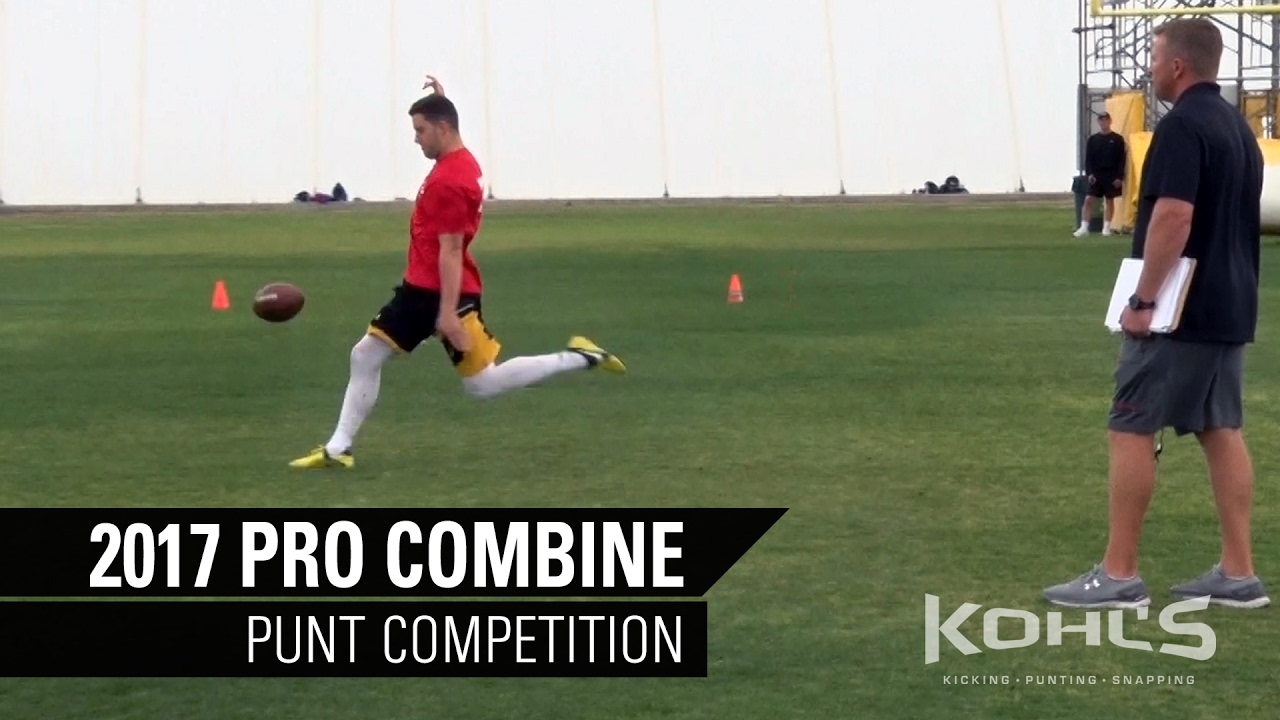 Punt Competition | NFL Prospects | 2017 Kohl's Kicking Pro Combine