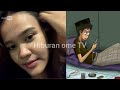 Prank ome TV ular kasur reaksi cewek Indo kepanasan lihat ular kasur ku bar bar #ometv
