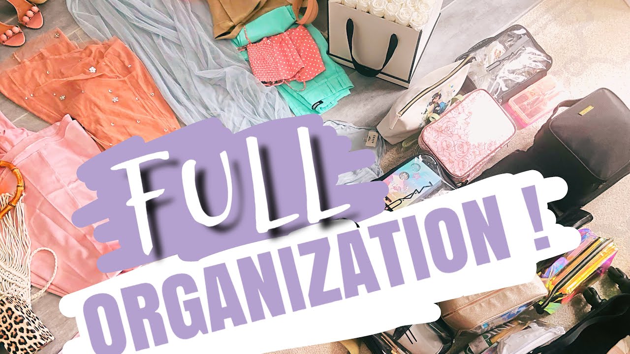 Ma valise : mon organisation qui fait flipper 😂