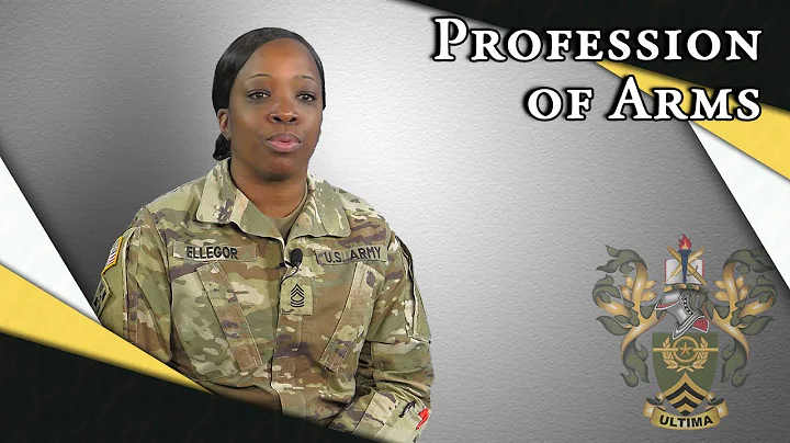 Profession of Arms - Military Expertise - MSG Alet...
