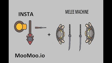 Moomoo.io | Insta + melee with badcode.