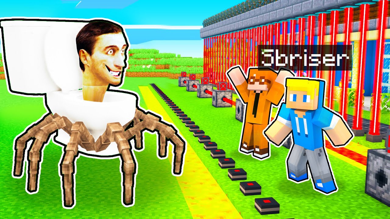 SKIBIDI TOILET MUTANTE vs BASE PIÙ SICURA Su Minecraft!