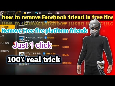 Cara Menghapus Teman di Free Fire || Bagaimana Menghapus Teman Platform Free Fire????????